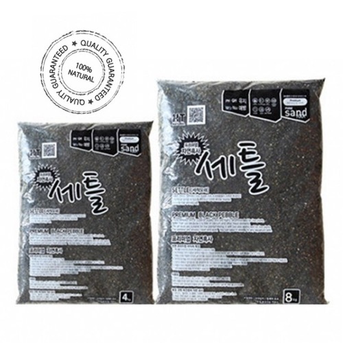 산처리 자연흑사 8kg / 1BOX(2개)